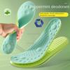 Mint Mugwort Deodorizing Insoles for Men's Breathable and Sweat Absorbing Women's Sports and Antibacterial Properties