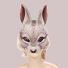 Забавный чехол для лица кролика, модный реквизит для маскарада EVA, чехол для лица кролика, играющий в ролевые игры