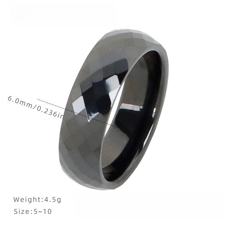 Керамическое кольцо с ромбовидным узором DIY Вэньвань Ручное кольцо Новые китайские аксессуары Seiko Женские