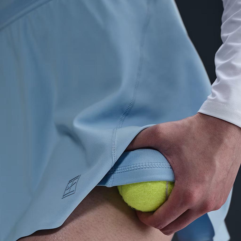 Nike Court AdvantageDri Fit Повседневные Короткие Юбки Женские Mind Blue FZ6730-422