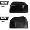 Raer Mirror Covers Cap For Ford F-150 Pickup Truck 2015 2016 2017 2018   Texture Black/Glossy Black Left Right Replace