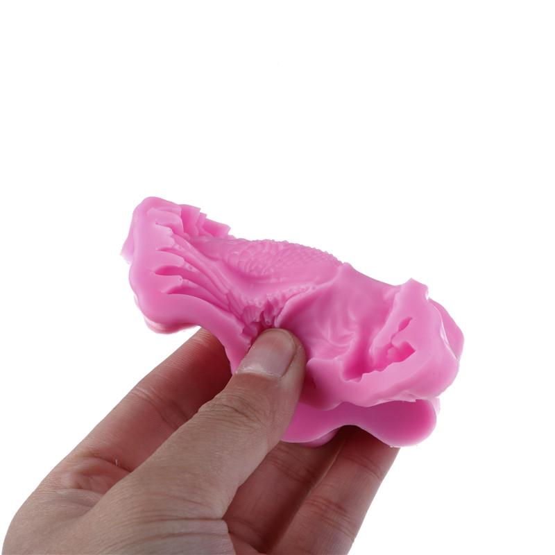 3D Horse Silicone Mold Unicorn Cake Decor Fondant Cookies Moulds Baking Tools