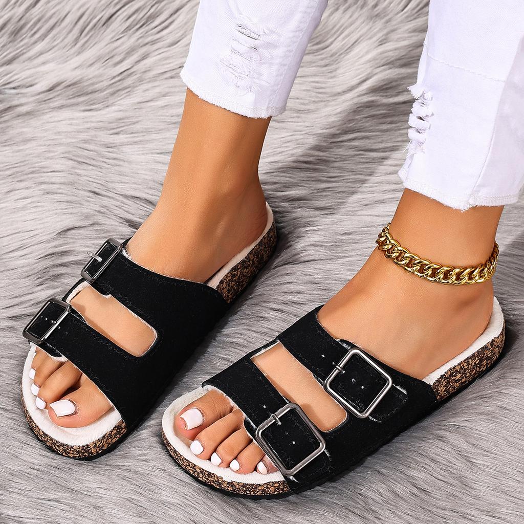 2025 New Women Slippers Anti-Slip Soft-Soled Shoes Women Comfortable Casual Slippers Beach Platform Sandals Slides Women