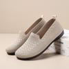 Women's Spring Casual Breathable Flat Shoes - Soft Sole Mother Comfort Shoes