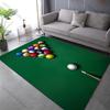 Ковер с бильярдным узором разных размеров для гостиной, спальни, ванной комнаты, креативный придверный коврик, ковер для дивана, домашний декор, ковер для зонирования