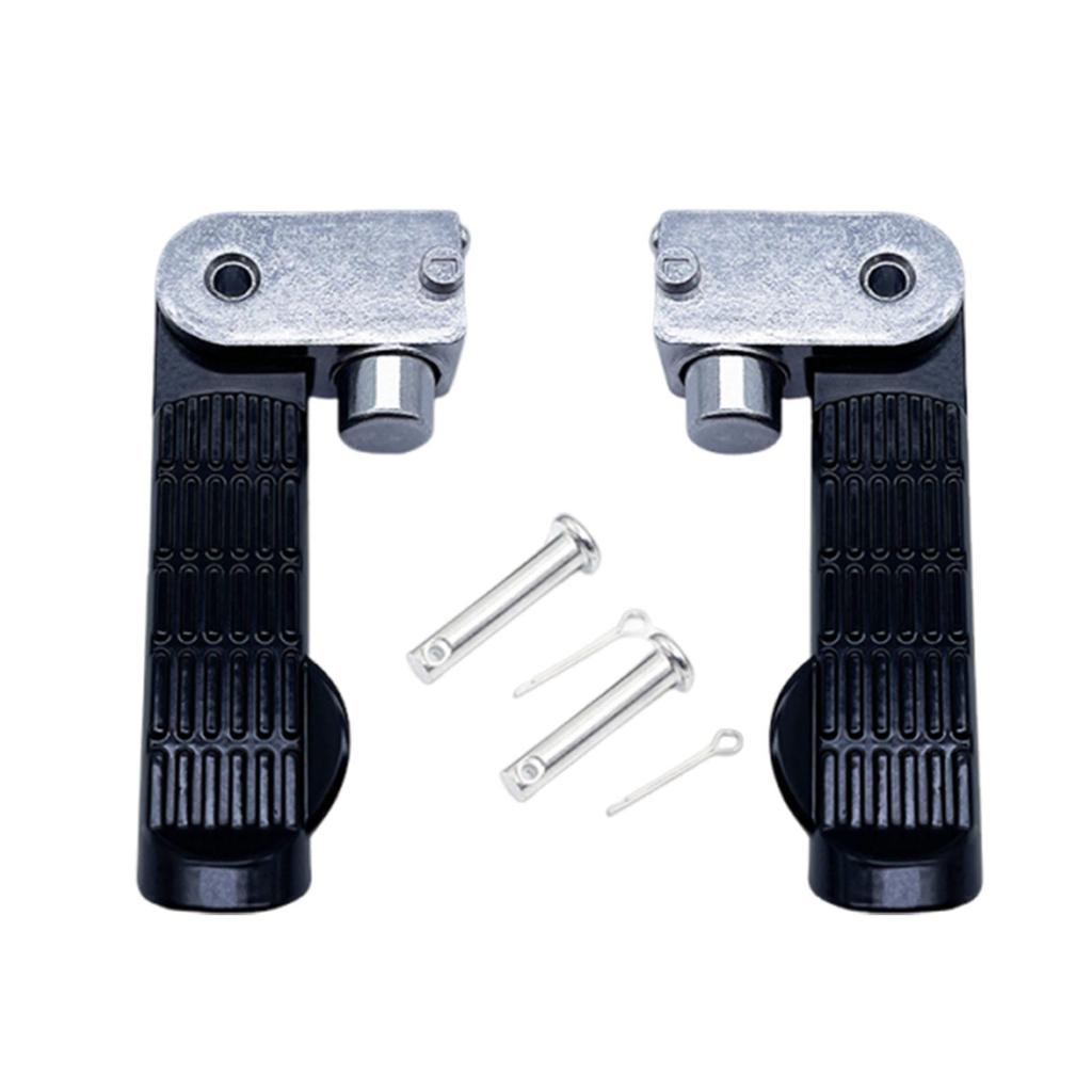 Motorcycle Footrests Foot Pedal Accessories Footboard Universal Professional Sturdy Replacement Electric Bike Rear Pedals
