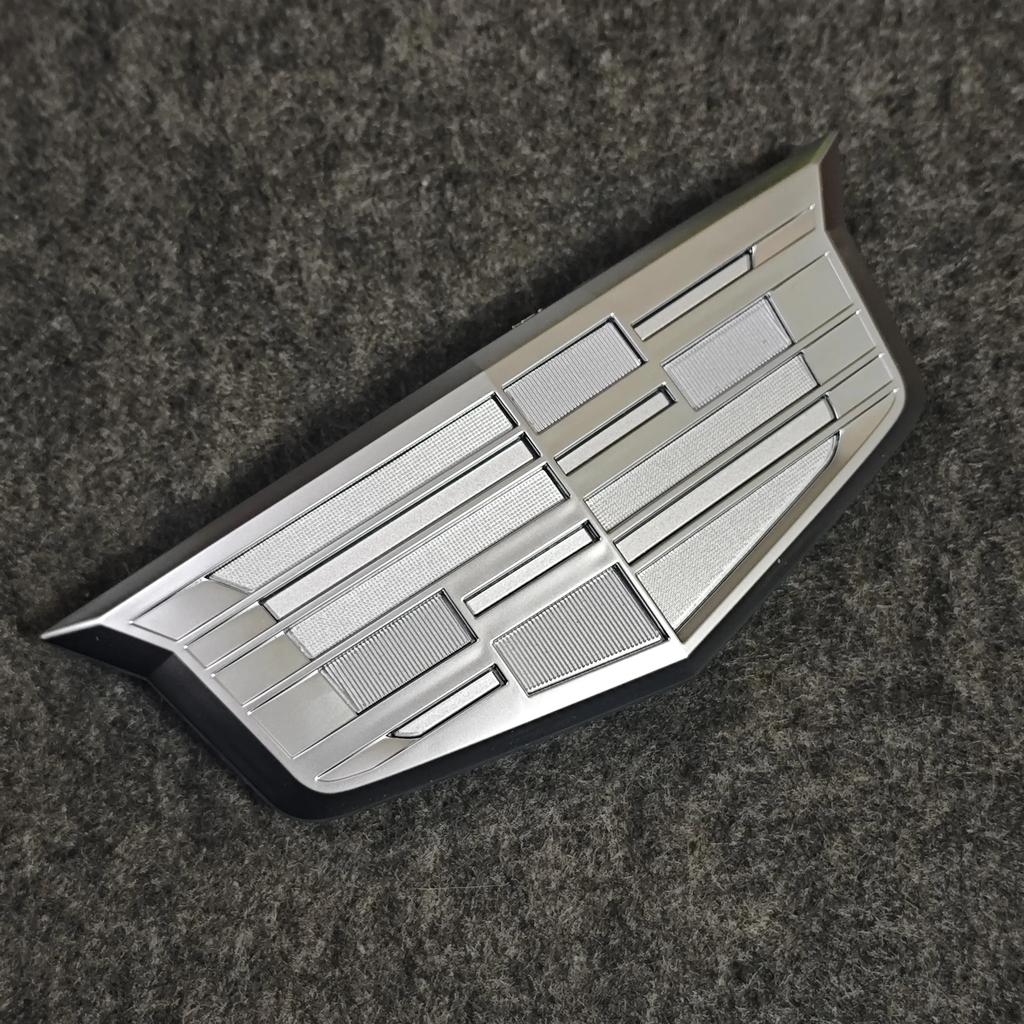 AABHY1 Metal New Car Front Hood Grille Emblem Rear Trunk Badge Cover for Cadillac CT4 CT5 XT5 XT6 XTS ATS-L Sticker Accessories