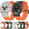 Металлический+Резиновый Ремешок для Samsung Galaxy Watch Ultra 47 мм Спортивный Браслет для Samsung Galaxy Watch 7 Ultra 47 мм Ремешок