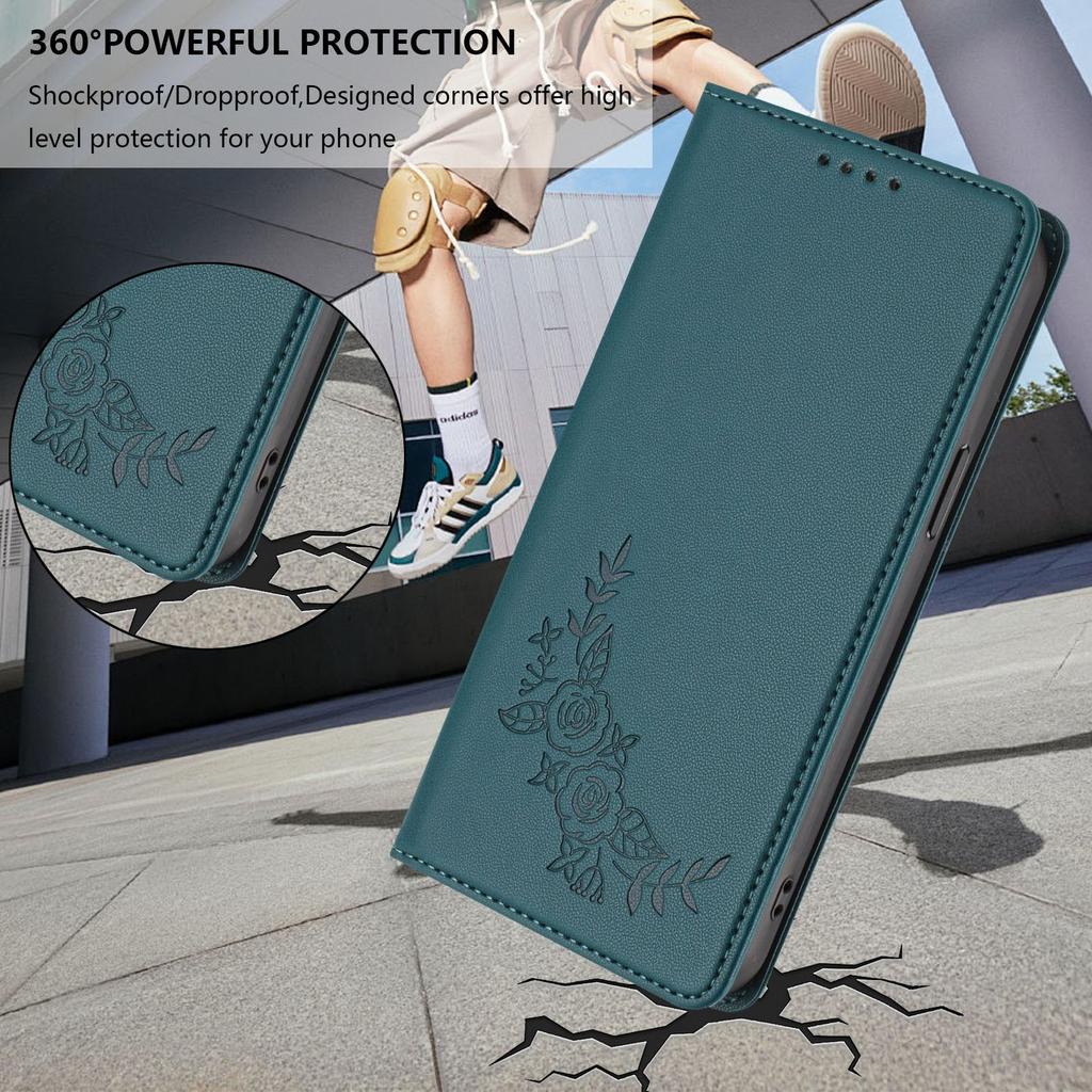 Кошелек-чехол-книжка для Samsung Galaxy A57 A37 A26 A36 A56 A55 A35 A25 A24 A34 A54 A33 A53 A73 4G 5G с блокировкой RFID и магнитной застежкой