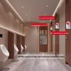 Elderly Emergency Wireless Sound & Light Alarm for Accessible Public Toilets