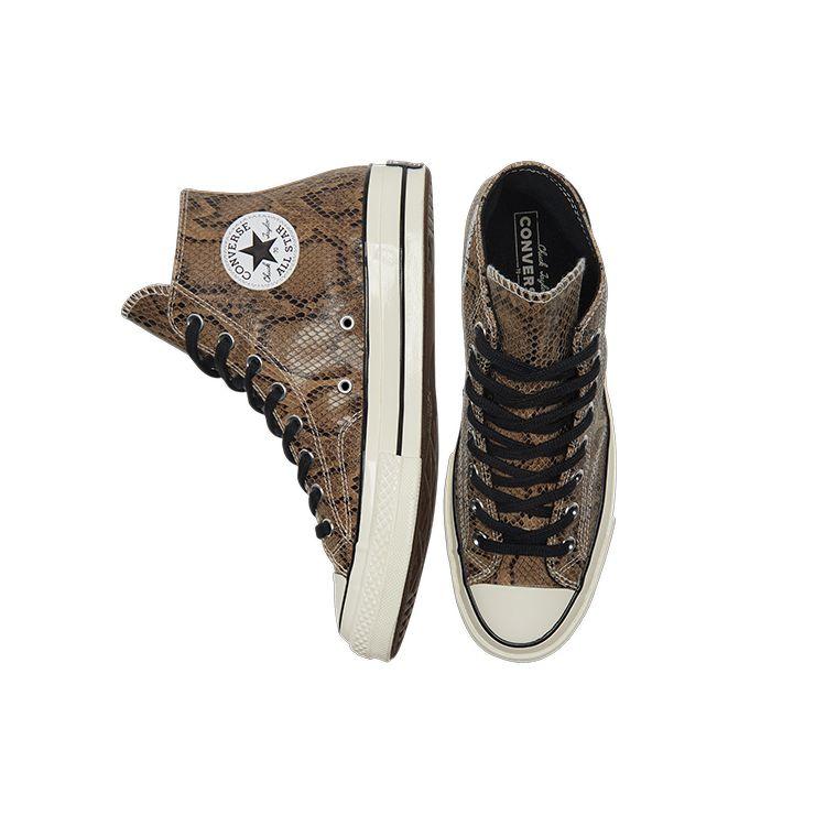 Converse Кроссовки унисекс Chuck 70 High Snakeskin Brown Egret Black 170103C