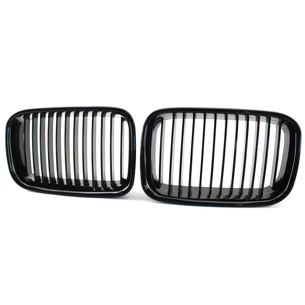 Черная Решетка ABS Передняя Заменная Капотная Решетка-Почки Для BMW E36 1994 1995 1996 318i 323i 325i 320i 328i m3
