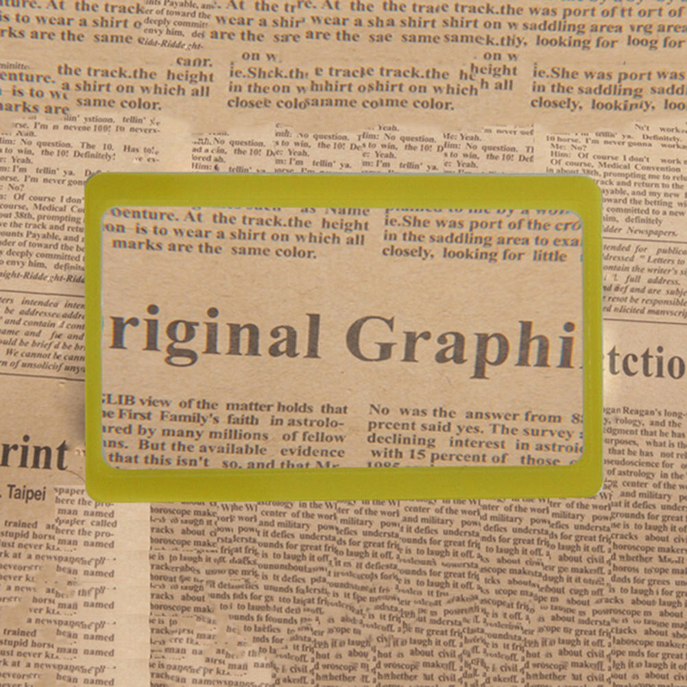 3 шт. Карманная лупа для чтения кредитных карт, увеличительный инструмент, зажим для кошелька, линза лупы