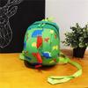 Infant Baby Dinosaur Safety Harness Backpack Toddler Kids Canvas Leash Anti-lost Kindergarten Bag Children Animal Schoolbags