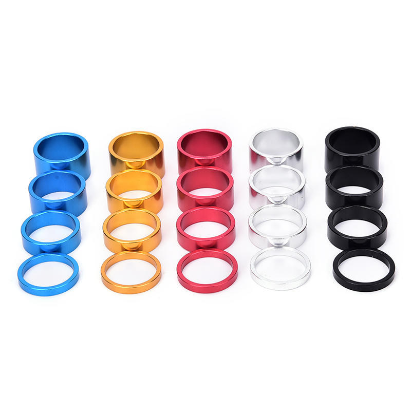 4Pcs Bicycle Headset Spacer Mtb Road Bike Headset Washer Front Stem Fork Spacer