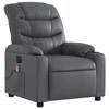 VidaXL Fauteuil de Massage Inclinable Électrique, Chaise de Relaxation avec Dossier, Siège avec Accoudoirs Salon, Moderne, 3206595