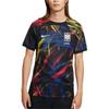 Nike Printed Pattern Crew Neck Straight Cut Short Sleeve T-Shirt Men Tops Black DN0711-010