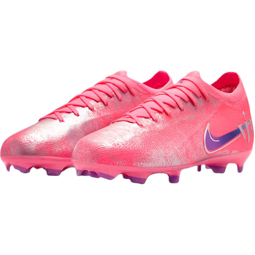 Вини Джуниор. x Nike Mercurial Vapor 16 Pro FG GS Sunset Pulse Детские кроссовки Розовый Старый Королевский IM3649-640