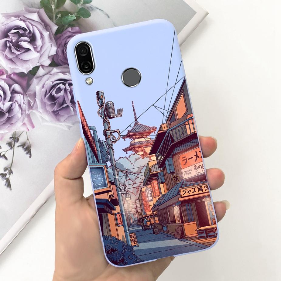 Для Huawei Honor Play Чехол COR-L29 COR-L09 Милый Модный Мультяшный Чехол 6.3'' Мягкий Силиконовый Чехол для Телефона Для Honor Play Fundas Coque