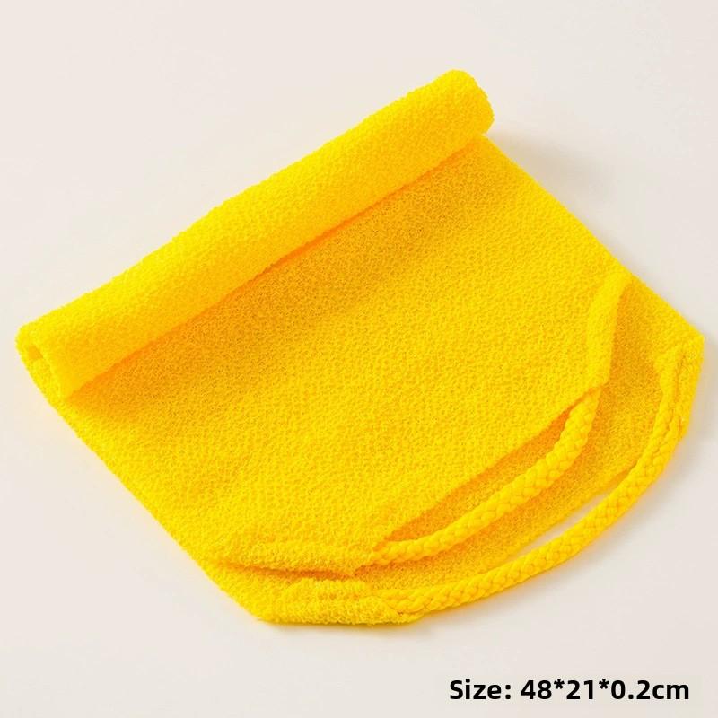 Корейский отшелушивающий скраб для спины, длинное эластичное банное полотенце, полотенце для душа для тела