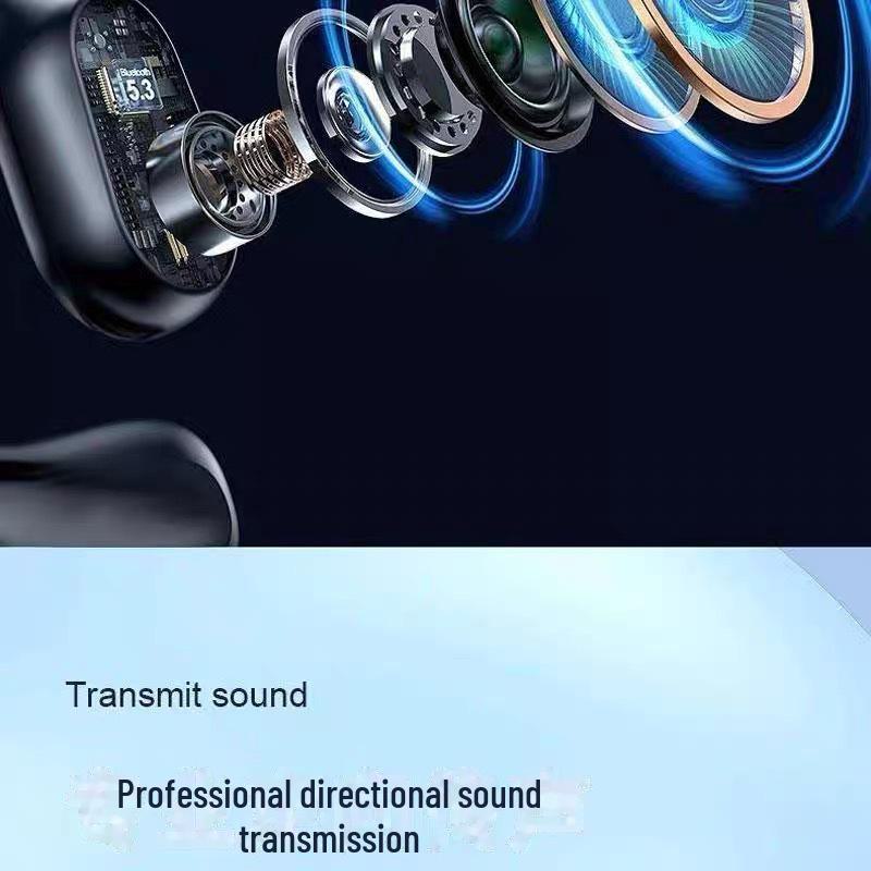 Ear-Hook Wireless Sports Headset with Air Conduction and Noise Reduction