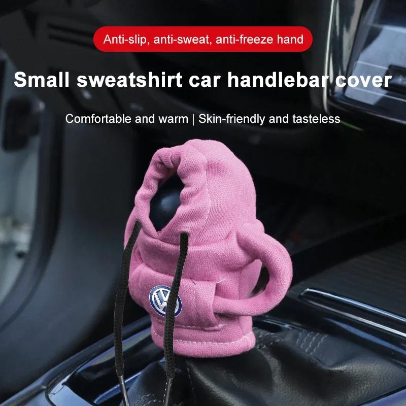 New Hot 2025 New Car Shift Lever Hoodie Cover Shift Cover Gear Handle Decoration For Volkswagen Jetta MK5 Golf Passat 3B7 601