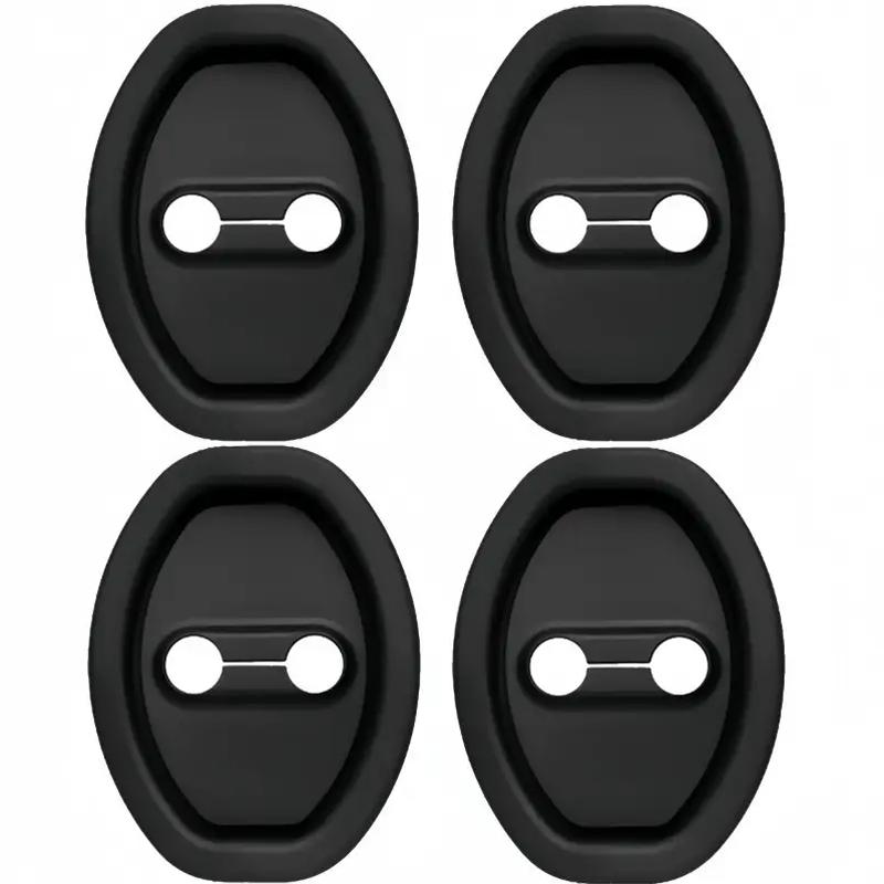 4 ШТ. Универсальные резиновые втулки для дверных замков General Motors, защитные накладки, амортизаторы для дверей, противоударная паста