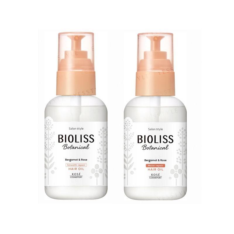 Kose Bioliss Ботаническое восстанавливающее масло для волос