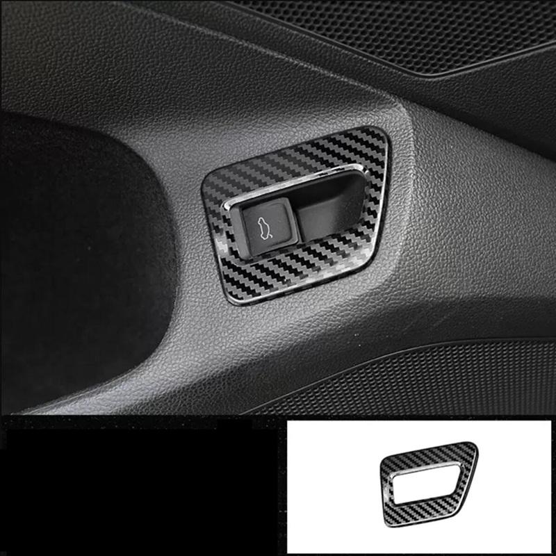For VW Passat B8 2017-2021 1x Car Styling Stainless Steel Rear Trunk Switch Button Frame Trim Cover Decoration