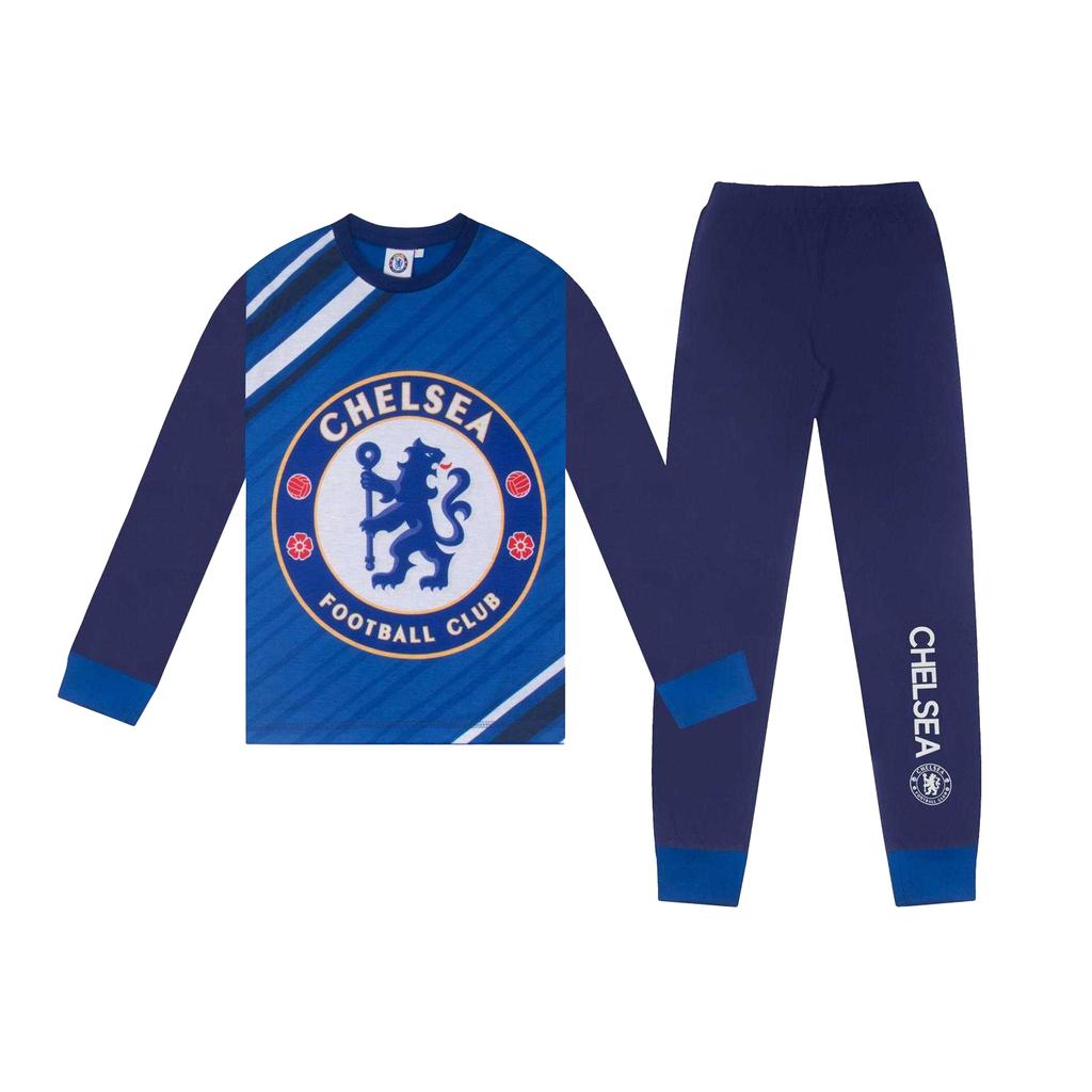 Chelsea FC Комплект длинной пижамы для мальчиков с сублимационной печатью