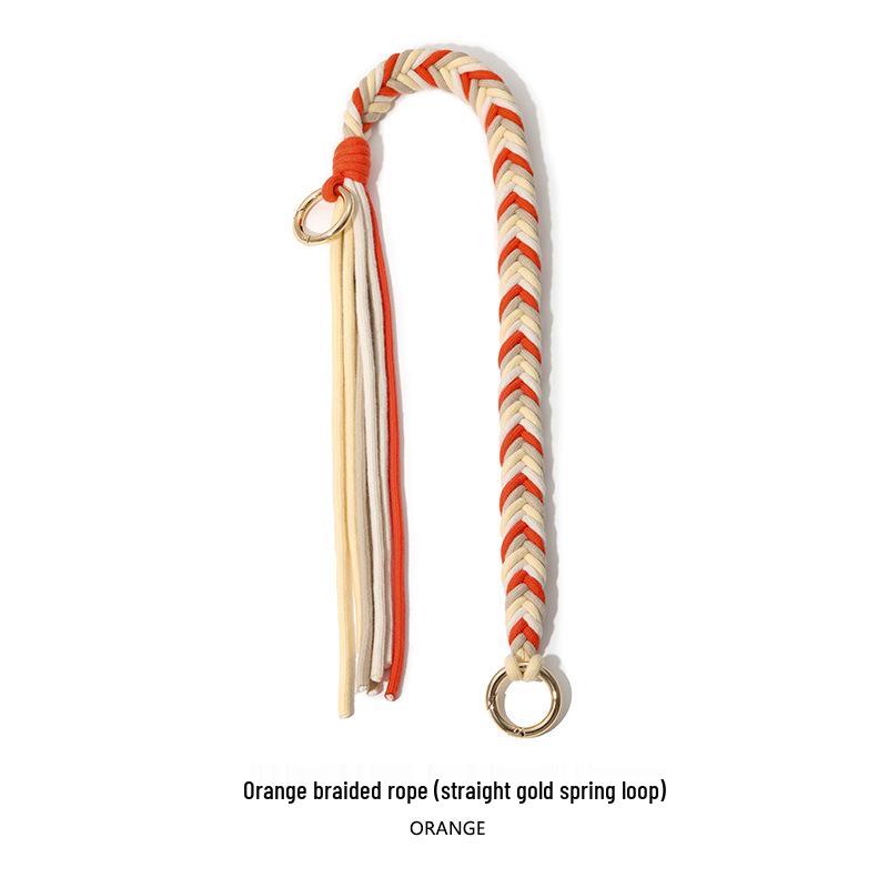 SP-109: Versatile Hand-Woven Shoulder Straps with Creative Contrasting Colors, Ideal for Bags and Single Shoulder Styles.