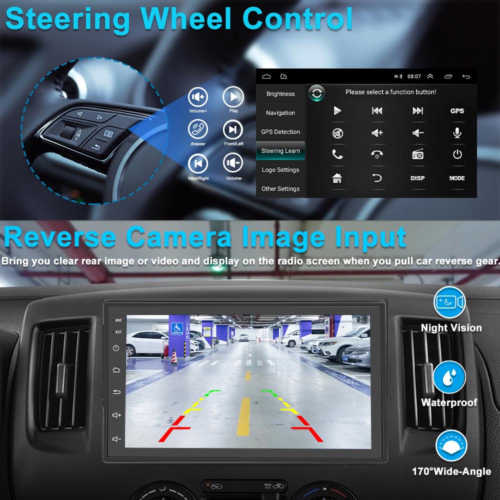 Автомагнитола с большим встроенным экраном