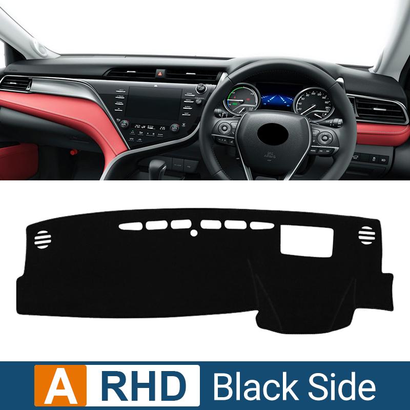 Чехол на приборную панель автомобиля, избегайте света, коврик, анти-УФ-ковер, нескользящие коврики для Toyota Camry XV70 2018 2022 2023 2024