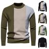 Hot Sale, Trendy Fashion Crew Neck Loose Sweater Knitted Sweater, Bottom Sweater Thread Men