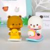 Cute Panda Bear Doll Cartoon Toy Doll Ornament Panda Bear Figure Model  Home Decor