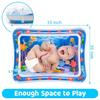 Water Play Mat for Babies Inflatable Tummy Time Water Play Mat for Infants and Toddlers 3 To 12 Months Promote Development Toys Cute Baby Gifts