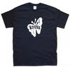 ФУТБОЛКА KYUSS II размеры S M L XL XXL 3 4 XL Черный, Белый