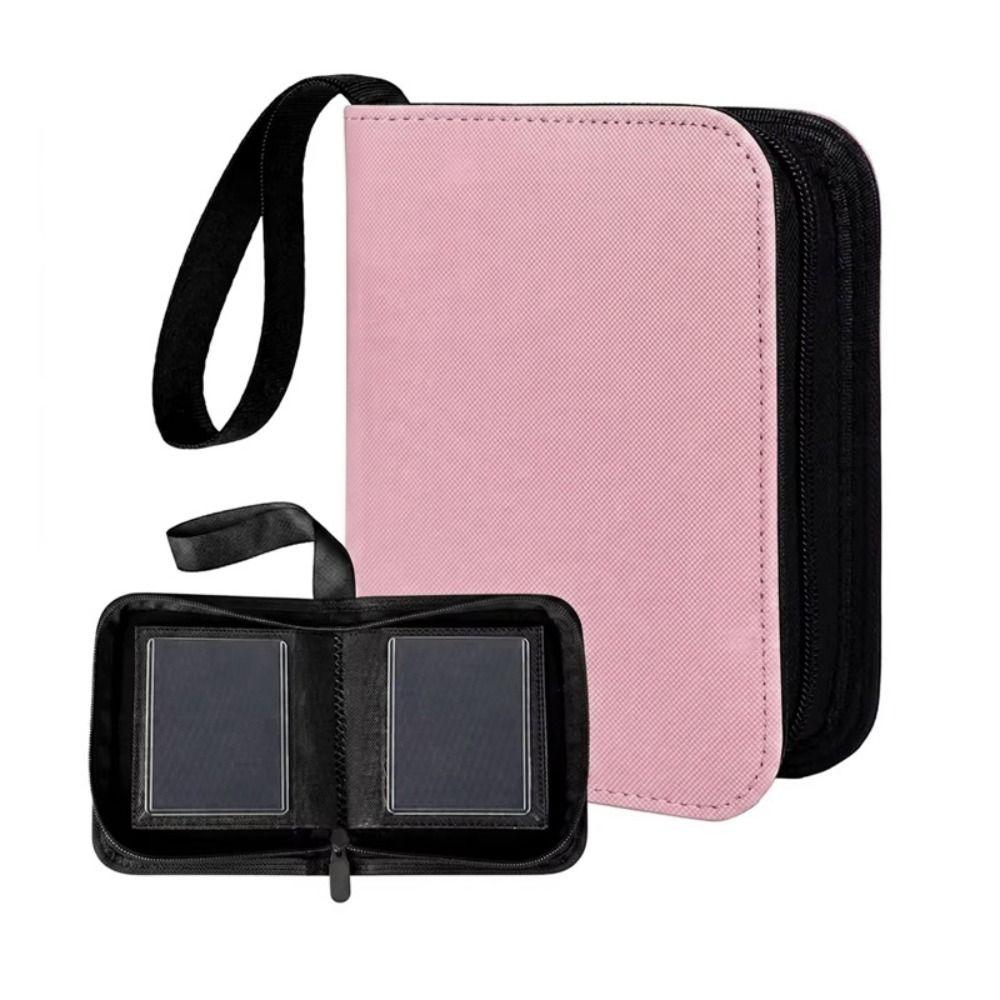 Diamond Leather Mini Card Binder 40 Pockets Photocard Holder Trading Card Album Card Collection