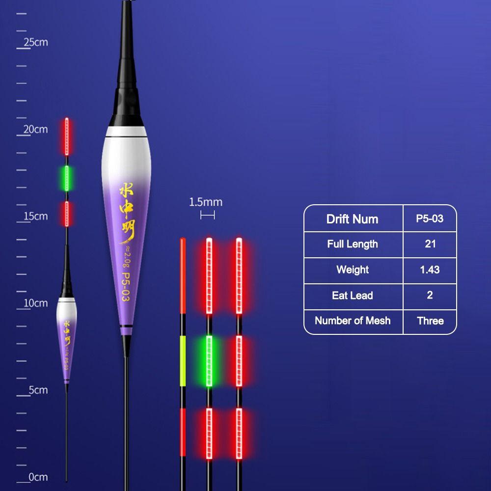 Indicator Light Float Day Night Dual-use Bobbers New Fishing Float Outdoor
