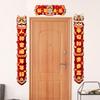 3x китайские годовые украшения, наклейки на стену, домашний декор, товары для вечеринок, куплеты