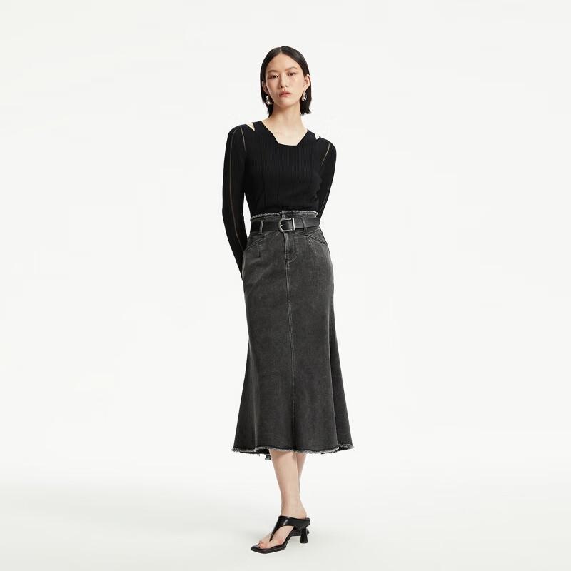 Veromoda Женский трикотажный топ CoutureMade с вырезами, имитирующий костюм-двойку