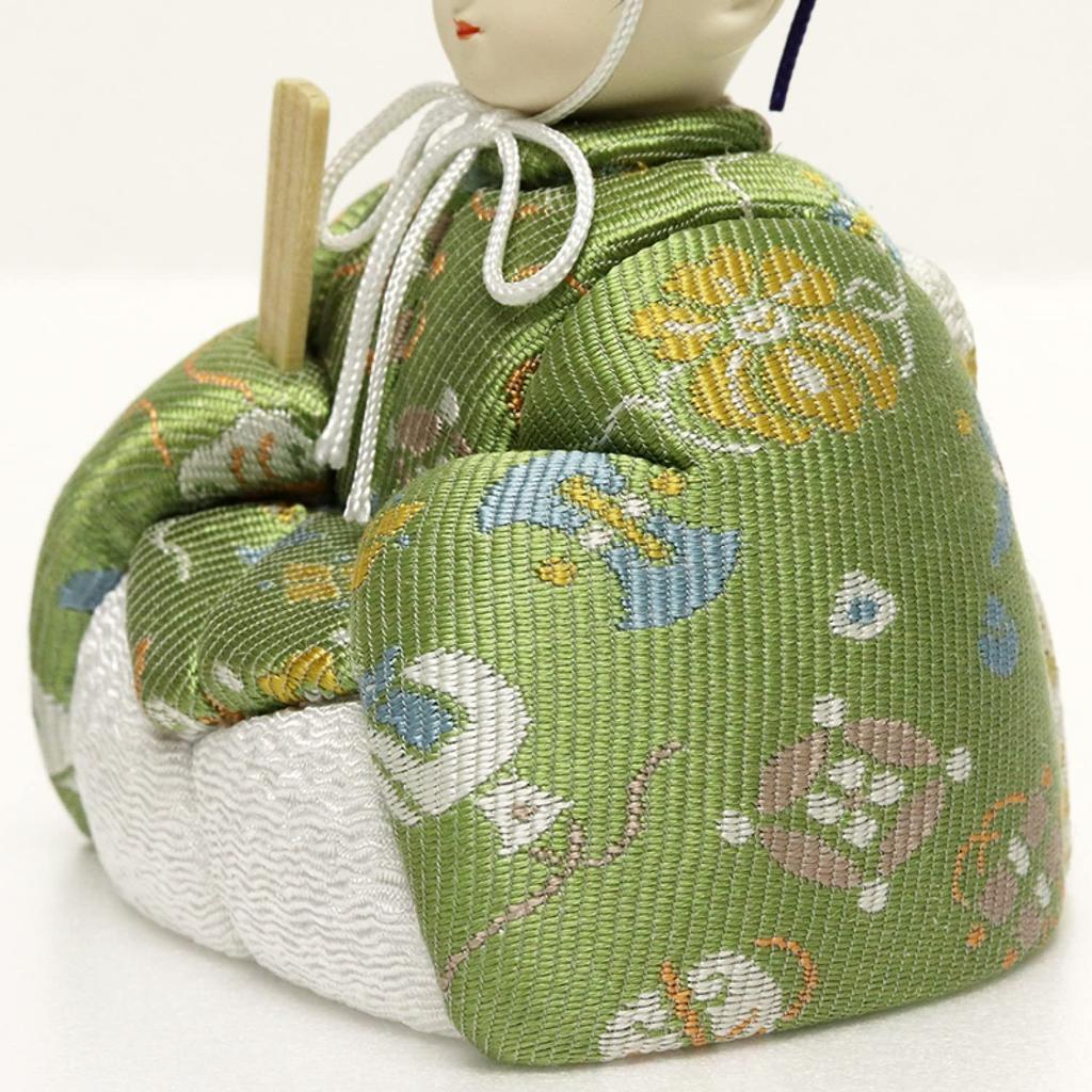 Hina Wooden Tsugumi Doll with Round Doll, Doll, Kotohoki, Only, Tray, White, KTH-3201H1