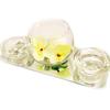 Les Trésors De Lily [L4062] - Набор плавающих свечей "Belle de Soie" зеркало (желтый)