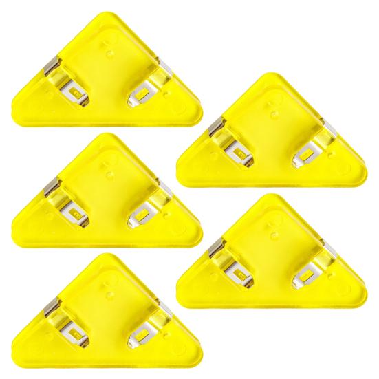 5 шт., прозрачные треугольные угловые зажимы, предотвращающие скручивание книг, многофункциональный файл для документов, угловые зажимы для страниц книги, принадлежности для студентов