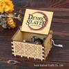 Hand-Cranked Wooden Music Box Festival Gift for Friends