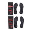 2 пары резиновых стелек с противоскользящей подошвой, вставки для обуви, для ходьбы