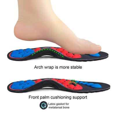 Yousheng 1 пара магнитных терапевтических стелек, акупрессурные массажные стельки для мужчин и женщин, вставки для ног, улучшающие циркуляцию крови, снимающие давление