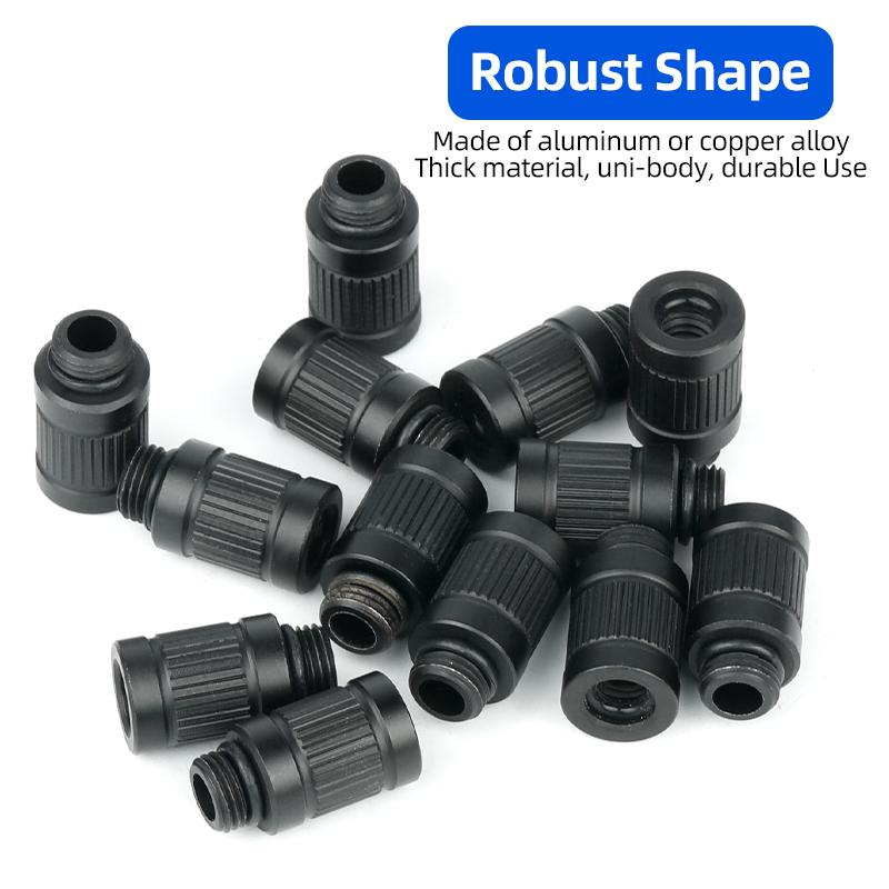 Extra Thick FV/AV Adaptors Road Fixed Gear Bicycle Presta Nozzle Inflation Electric Air Pump Sports Ball 5V2 Needle Pumping