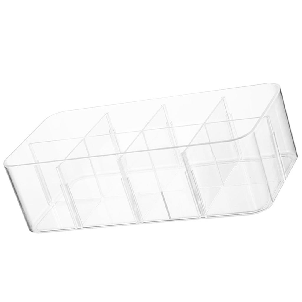 Органайзер для нижнего белья 8 ячеек PS ящик для хранения носков прозрачный ящик для брюк для дома спальни