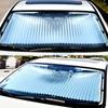 Universal Car Windshield Sunshade Curtain Car Front Rear Window Sun Shade UV Protector Reflective Film Auto Sun Visor Covers